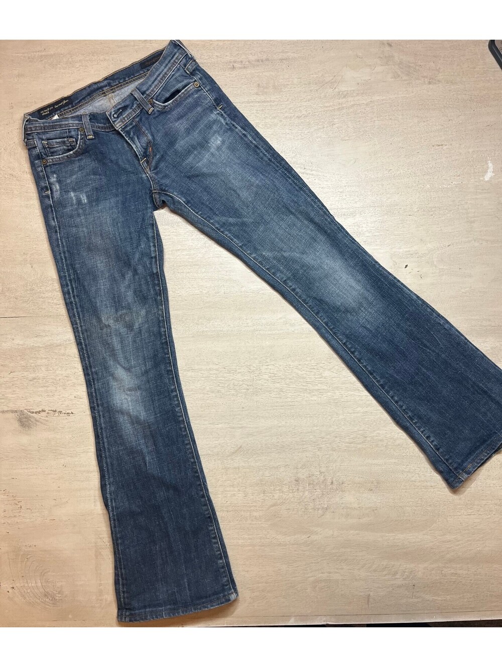 Citizens of Humanity Women's Low Waist Flare Jeans Size 27 - Ric Rac #103
